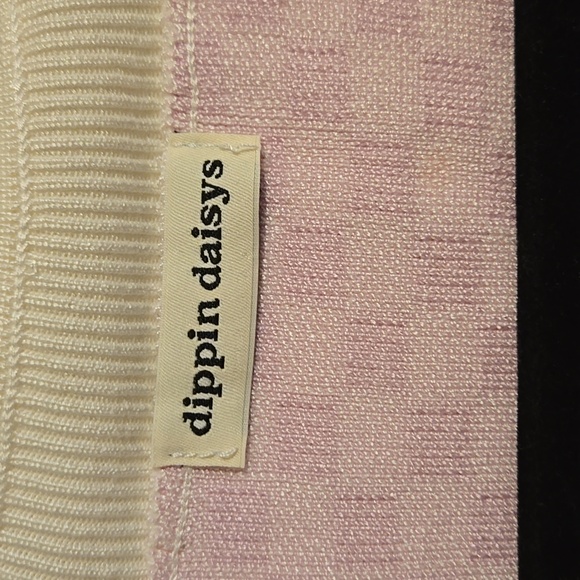 Dippin Daisy "As If Dress" Pink Checkered Sweater Dress - Picture 2 of 8